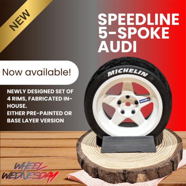 Speedline 5-spoke Audi wheels