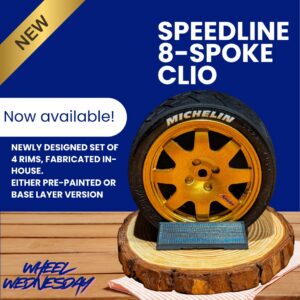 Speedline 8-spoke Clio wheels