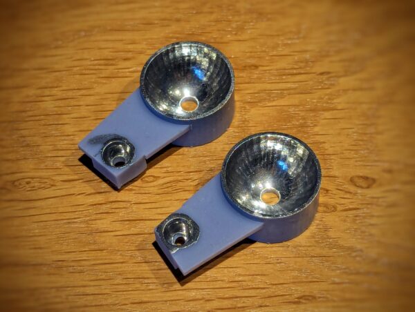 Mini Cooper Light Buckets Chrome painted