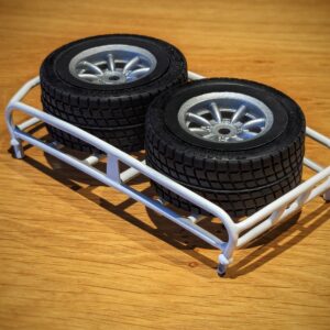 PXL_20260227_162510290 Mini Cooper roofrack + 2 spare rims