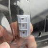 Mini Cooper Light Buckets Chrome painted