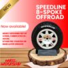 Speedline 8-spoke Offroad wheels