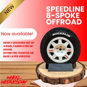 Speedline 8-spoke Offroad wheels