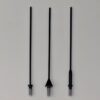 Antenna bundle set of 3 (Satin Black painted)