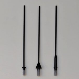Antenna bundle set of 3 (Satin Black painted)