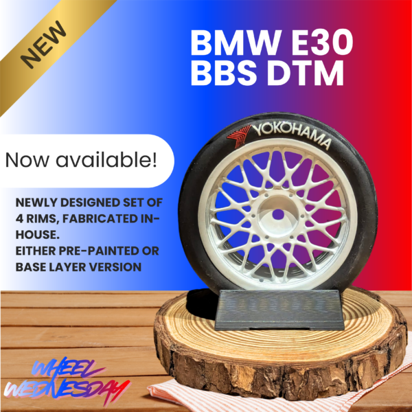 BMW E30 DTM racing wheels