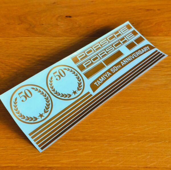 Porsche 934 50th Custom anniversary stickers