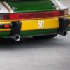 Porsche 934 dual-piped Exhaust (chrome)