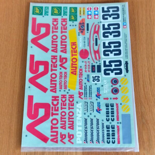 Tamiya 50483 BMW M3 E30 stickerset