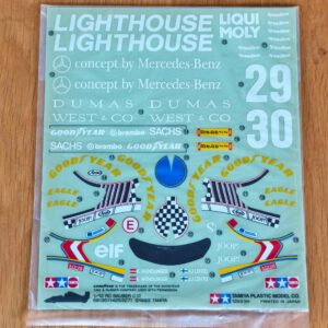 Tamiya Mercedes C12 F1 stickerset