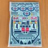 Tamiya 58117 Lancia Delta Martini stickerset