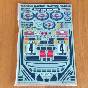 Tamiya 58117 Lancia Delta Martini stickerset