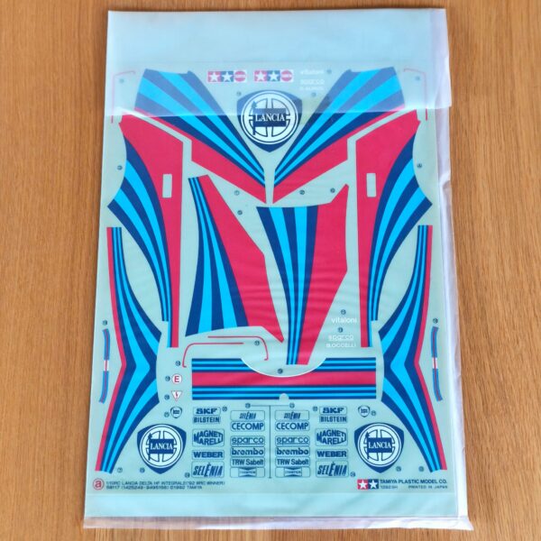 Tamiya 58117 Lancia Delta Martini stickerset