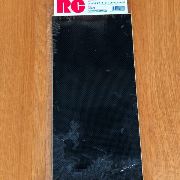 Tamiya big sheet of carbon sticker