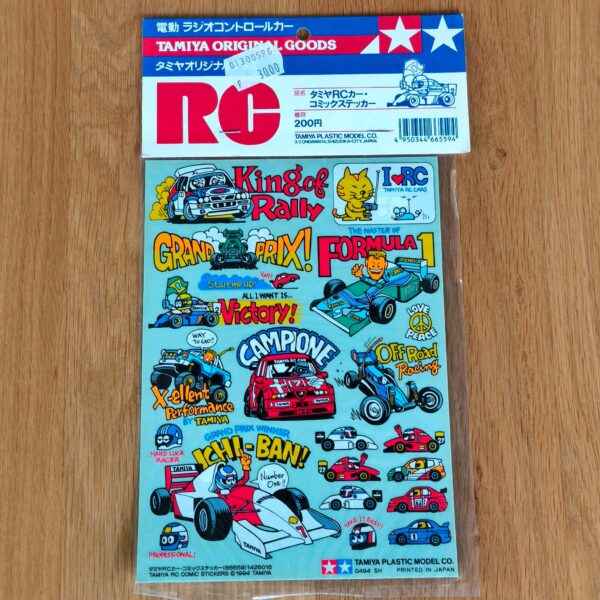 Tamiya 66559 rc comic stickerset