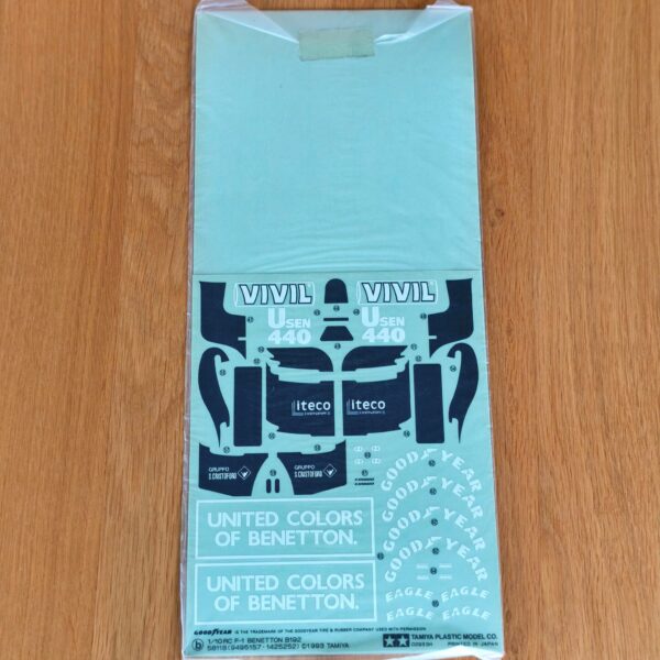 Tamiya 58118 Benetton B192 stickerset